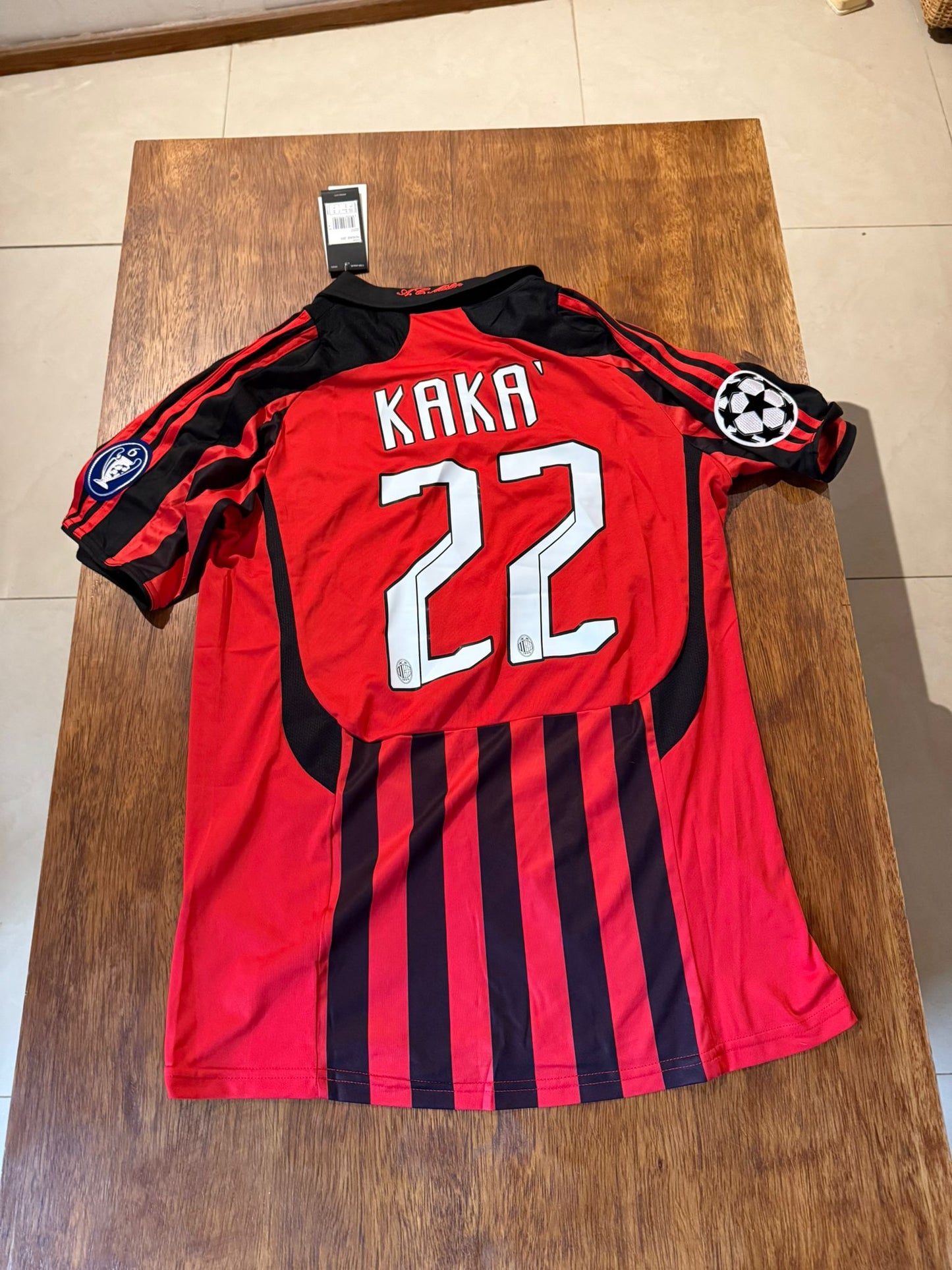 CAMISETA MILAN RETRO - KAKÁ