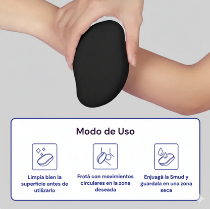 Depiladora Borrador de vello Exfoliante + Crema corporal de REGALO