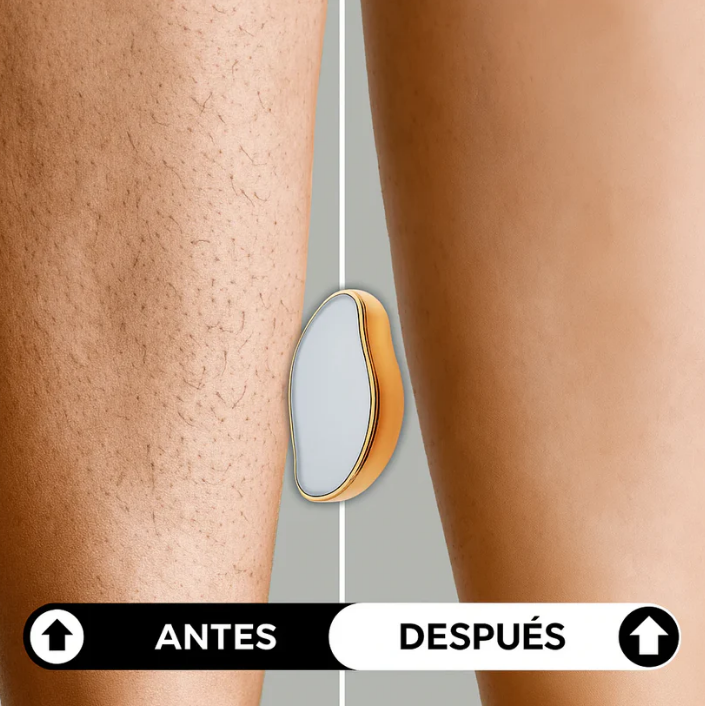 Depiladora Borrador de vello Exfoliante + Crema corporal de REGALO