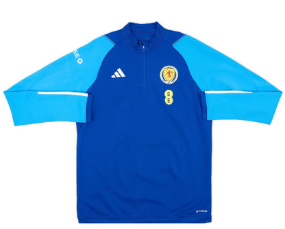 Buzo entrenamiento Escocia con cierre 1/4 2023/2024 x ADIDAS