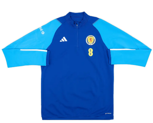 Buzo entrenamiento Escocia con cierre 1/4 2023/2024 x ADIDAS
