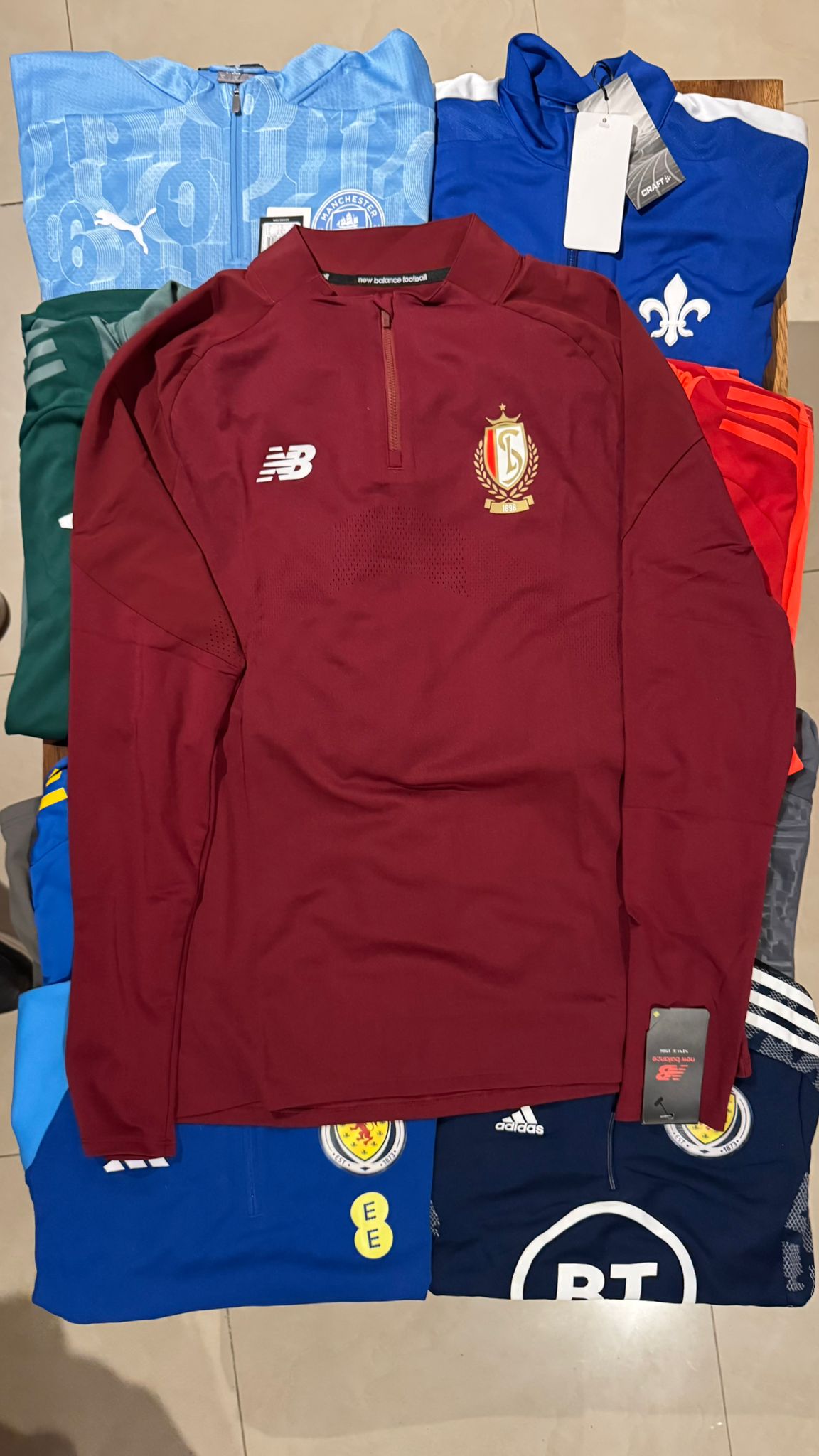 BUZO STANDARD LIÈGE DE ENTRENAMIENTO – TALLE XL